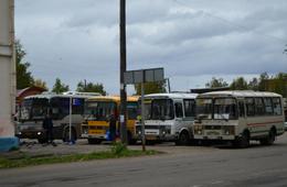 Автовокзал города Енисейск Красноярского края.